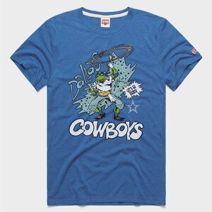 Homage x Dallas Cowboys Teenage Mutant Ninja Turtles retro NFL T-Shirt, size XL
